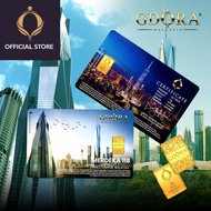 GDORA Gold Bar Menara Merdeka 118 1.00gram 999.9
