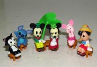 yujin 扭蛋 轉蛋 迪士尼 公仔 坐姿大集合 P3 小木偶 日本 Disney 坐 可愛坐姿 米奇 米妮 史迪奇 小