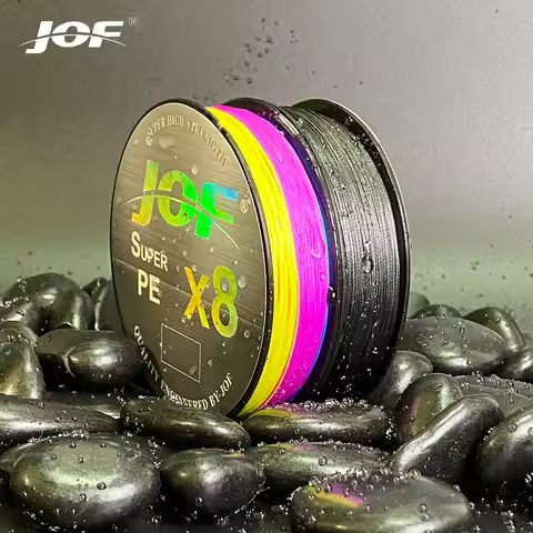 JOF 8X 150m 300m 500m PE Braided Fishing Line 8 Strands 20-100LB Multifilament Fishing Line PE Line