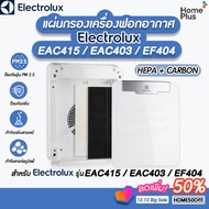 แผ่นกรอง เครื่องฟอกอากาศ ELECTROLUX EAC 415, EAC415, EAC403, EF404 HEPA Carbon อิเล็กโทรลักซ์ แผ่นกร