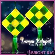Ketupat Hiasan Besar Raya Lampu Hari Raya Lampu Bulan Bintang Ramdan Decoration Fairy Light Lampu Ra