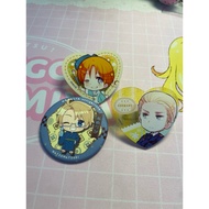 Hetalia world Stars Germany Italy America Character Badge Pin Clip