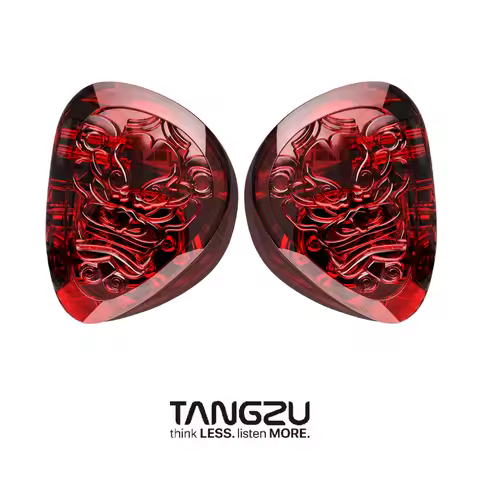 TANGZU WANER 2 Red Lion Bass Edition Dynamic Driver In-ear Earphones High-Quality Sound Comfortable 
