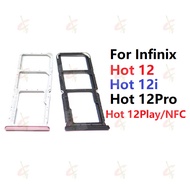 Sim tray for Infinix Hot 12i 12 Pro Play NFC X6817 X6817B X665B X665 X668C X6816C X6816 X6816D