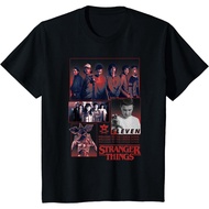 KATUN Stranger Things Eleven & Group Hero Panels T-Shirt 24s Cotton Kids T-Shirt
