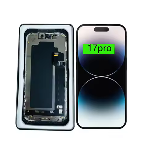 Original LCD Display Panel Pantalla Replacent For iPhone 17 pro 17pro Max 17Ari Touch Screen Pantall