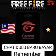 garena shell topup ( server malay )..