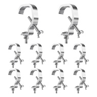 (NMXT) Truss C Clamp 1.18-2 Inch10 Pack Stage Lights Truss ClampsFit for 30-50mm OD Tube Load 55LB C