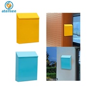[Aternee] Wall-mounted Mailbox, Mailbox with Lock, Hanging Mailbox, Newspaper Holder, Mailbox for