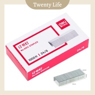 Twentylife Stapler Bullet DELI Stapler Bulet No.10 24/6 1000pcs peluru stapler