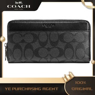 Official Store Authentic Original for Men's wallet Zippered wallet Long wallet 75000 Size:20cm x 10c