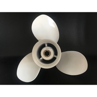 Boat Motor Aluminium Propeller for Yamaha Outboard 15HP 9.9HP 13.5HP 20HP 3 x 9 1/4" x 11" 63V-45943