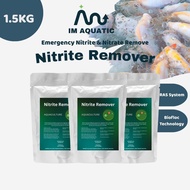IM AQUATIC Nitrite Remover 500g x 3 Pack for Biofloc Aquaculture & RAS System Pond Water Treatment