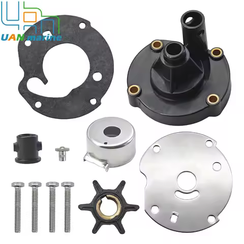 763758 391391 Water Pump Impeller Repair Kit For Johnson Evinrude OMC 5.5 6 7 7.5HP Outboard 778166 