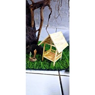 MINIATURE GAZEBO FOR BONSAI DECORATIONS