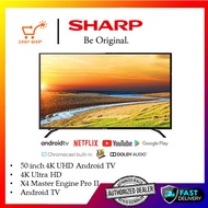 Sharp LED TV 4K Android (50“) 4TC50BK1X