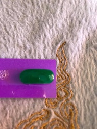 [HCM]MẶT NHẪN ĐÁ CẨM THẠCH YÊN NGỰA XANH LÁ TƯƠI SIZE DÀI 19MM X NGANG 8MM X DẦY 3MM NỮ MỆNH MỘC HỎA