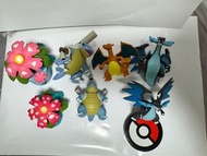 7隻全走 寵物小精靈 精靈寶可夢 寶可夢 Pokemon Tomy 奇異花 噴火龍 水戰龜 扭蛋 小模型 小公仔