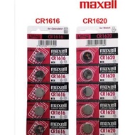 MAXELL  CR1616 CR1220 CR 1620 GENUINE JAPAN 3V LITHIUM BATTERY ( 1PCS )