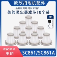 Suitable for Midea Handheld Vacuum Cleaner Accessories SC861 SC861A Washable Filter Element Hyperpa 