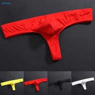 Comfortable and Sexy Men's Cotton Thong Underwear Low Rise G String TBack Briefs