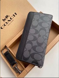 COACH蔻馳 Accordion Wallet 20 皮夾