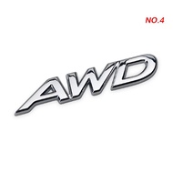 Chữ 2.0 2.5 AWD Mazda CX4 CX5 CX7 CX9 Nhãn Dán Xe Hơi Kim Loại Huy Hiệu Biểu Tượng Ô Tô 3D