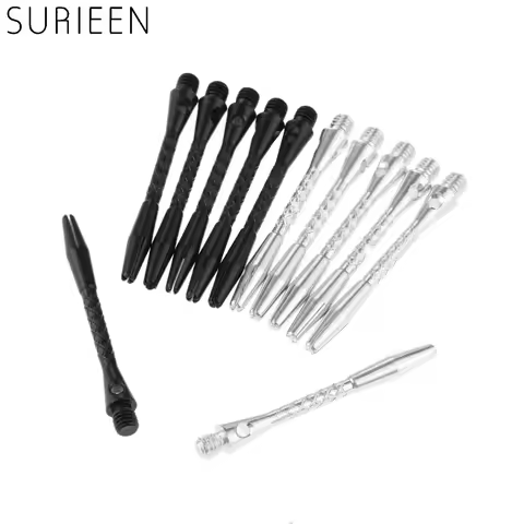 High Quality 12 Pcs/Lot Darts Shafts Aluminium Alloy 45mm Shafts 4.5 Mm Screw Thread Dart Stems Pole