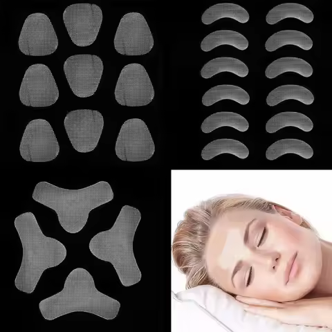 Facial Sagging Tape Pads 12/27/24Pcs Face Skin Care Lift Up Tape V-Shaped Face Lines Makeup Wrinkle 