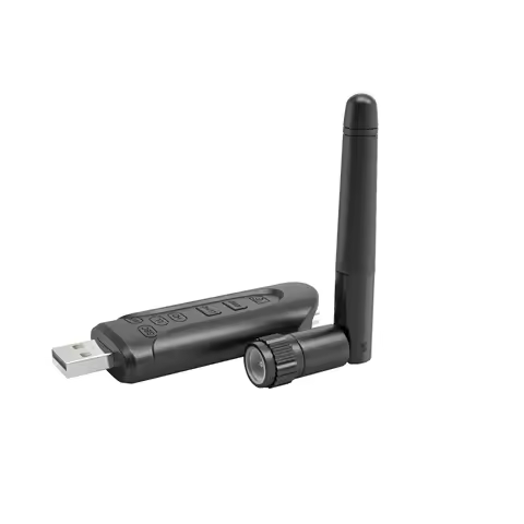 QCC3056 USB Bluetooth 5.3 Audio Transmitter 3.5MM AUX Qualcomm Multi-point Wireless Adapter AptX LL 