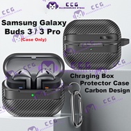 Samsung Galaxy Buds 3 Buds 3 Pro Case Charging Box Protector Cover Samsung Buds3 Bud3 Pro Carbon Loo