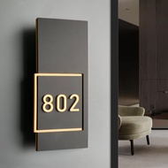 3D black gold unit number signage HDB Unit Customised Unit Sign door sign  door unit number house nu