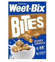 Sanitarium Weet Bix Bites Crunchy Honey Breakfast Cereal 510g แซนนิทาเรียมวีทบิกซ์ซีเรียล ข้าวสาลี ธัญพืช ธัญพืชรวม อาหารเช้า ซีเรียล