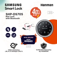 SAMSUNG SHP-DS705 | RIM Lock with Bluetooth | 1-Year Warranty | *FREE Installation (JB, KL & Selango