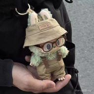 Labubu Baby Clothes Sitting Macaron 17cm15 One Two Three 3.0 labubu Clothes Overalls