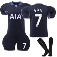【Uhome】23-24 Kids & Adults Soccer Jersey TOT Away No.7 SON No.9 RICHARLISON No.17 ROMERO No.21 KULUS