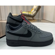 Nike Air Force One Shoes Original Fossil Black Quality Mobag A Shoes