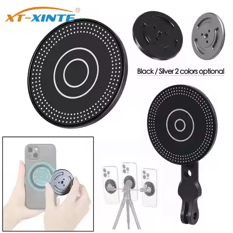 Mobile Phone Ring Holder 1/4 Screw Magnetic Adapter for DJI OM6 OM5 OM7 7P Handheld Gimbal for MagSa
