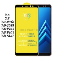 9D full screen tempered glass for samsung A8 18/A8+18/A6 18/A6+ 18/j6/j6+/j4/j4 plus/j8 2018/A7 2018