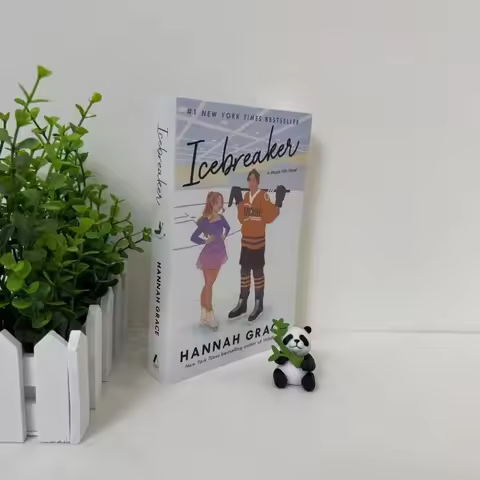 Icebreaker Hannah Grace English Young Adults Paperback #1 NYT Bestseller Ice Hockey Sports Romance N
