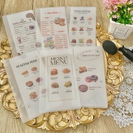 Laminate Reusable 6pcs A6 Cash Envelope @ happy food