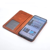 Infinix Hot 11 Leather Case Flip Cover Wallet Casing Dompet