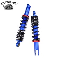 RCP 03 โช๊คหลัง  310-315 MM. PCX NMAX XMAX GPX DRONE โช็ค nmax สปิงเล็ก ปรับสตัทสปิงได้  ระบบ น้ำมัน