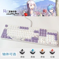Two-Dimensional Zero-Starting Life in Another World 87 Mechanical Keyboard 104 Pink Notebook Green A