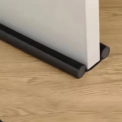 Door Bottom Foam Sponge Door Seam Sealing Strip Under The Door Thickened Sound Insulation Dust-Proof
