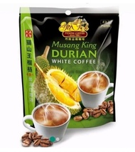 馬來西亞老字號 益和貓山王榴槤白咖啡四合一即冲 Durian Musang King White Coffee