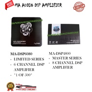 MA AUDIO MA-DSP4800 MASTER SERIES 8 CHANNEL DSP AMPLIFIER MA-DSP6080 LIMITED SERIES 6 CHANNEL DSP AM