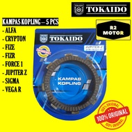 TKD PLAT KAMPAS KOPLING ALFA CRYPTON FIZE FIZR FORCE 1 JUPITER Z BURHAN SIGMA VEGA LAMA R NEW 1 SET 