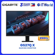 Gigabyte GS27Q X - 27" 2560x1440 QHD / 250Hz OC / IPS / 1ms MPRT / Gaming Monitor GP-GS27Q-X-AP itw