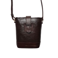 Leather Bag Bernie Leather Kani BrownWanita